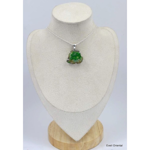 Pendentif argent Conichalcite Bijoux en Conichalcite KC33