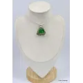 Pendentif argent Conichalcite - Bijoux en Conichalcite