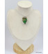Pendentif Conichalcite forme libre Bijoux en Conichalcite KC33.1