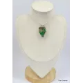 Pendentif Conichalcite forme libre - Bijoux en Conichalcite