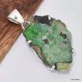 Pendentif en pierre Conichalcite - Bijoux en Conichalcite