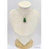Pendentif Grenat Uvarovite pierre naturelle Bijoux en Grenat Uvarovite KC34
