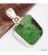 Petit pendentif en Grenat Vert Bijoux en Grenat Uvarovite KC34.3