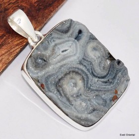 Pendentif authentique Pierre du Désert Pendentifs pierres naturelles KC35