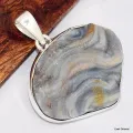 Pendentif authentique Pierre du Désert forme libre - Pendentifs pierres naturelles