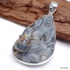 Pendentif en Pierre du Désert d'Afrique Pendentifs pierres naturelles KC35.2