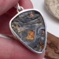 Pendentif en authentique Pierre du Désert Pendentifs pierres naturelles KC35.3