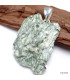 Gros pendentif Actinolite verte Smaragdite Bijoux en Actinolite KC36