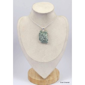 Gros pendentif Actinolite verte Smaragdite Bijoux en Actinolite KC36