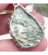 Gros pendentif Smaragdite Actinolite verte Bijoux en Actinolite KC36.1