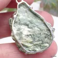 Gros pendentif Smaragdite Actinolite verte - Bijoux en Actinolite