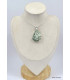 Gros pendentif Smaragdite Actinolite verte Bijoux en Actinolite KC36.1