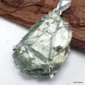 Gros pendentif Smaragdite Actinolite verte - Bijoux en Actinolite