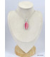 Pendentif Rhodochrosite grade AAA oval Pendentifs pierres naturelles KC40