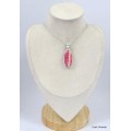 Pendentif Rhodochrosite grade AAA oval Pendentifs pierres naturelles KC40