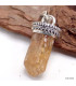 Pendentif en Topaze jaune impériale motifs boules Pendentifs pierres naturelles KC41.1