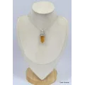 Pendentif en Topaze jaune impériale motifs boules - Pendentifs pierres naturelles