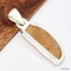 Pendentif authentique Topaze impériale Pendentifs pierres naturelles KC41.3