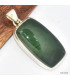 Pendentif Jade Néphrite rectangulaire Bijoux en Jade KC48