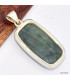 Pendentif Jade Néphrite rectangulaire Bijoux en Jade KC48