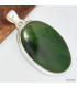 Pendentif Jade Néphrite oval Pendentifs pierres naturelles KC48.1