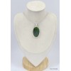 Pendentif Jade Néphrite oval Pendentifs pierres naturelles KC48.1