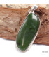 Pendentif en Jade Néphrite forme libre Bijoux en Jade CZ10.1