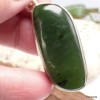 Pendentif en Jade Néphrite forme libre Bijoux en Jade CZ10.1