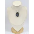 Etonnant pendentif argent et Pietersite - Pendentifs pierres naturelles