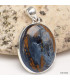 Etonnant pendentif argent et Pietersite Pendentifs pierres naturelles KC42.1