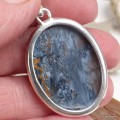 Etonnant pendentif argent et Pietersite Pendentifs pierres naturelles KC42.1