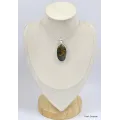 Flamboyant pendentif argent et Pietersite - Pendentifs pierres naturelles