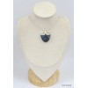 Pendentif Pietersite semi-oval et grenat Pendentifs pierres naturelles KC42.4