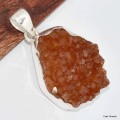 Pendentif Citrine veritable naturelle druze Pendentifs pierres naturelles KC43.4