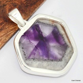 Pendentif authentique pierre Auralite 23 grade AAA Pendentifs pierres naturelles KC46.2