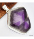 Grand Pendentif Auralite 23 forme libre Pendentifs pierres naturelles KC46.4