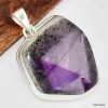 Pendentif argent et Auralite 23 Pendentifs pierres naturelles KC46.5