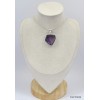 Pendentif argent et Auralite 23 Pendentifs pierres naturelles KC46.5