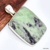 Pendentif rectangulaire en Kammérérite Pendentifs pierres naturelles KC47