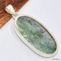 Pendentif Kammérérite oval allongé Pendentifs pierres naturelles KC47.1