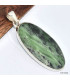 Gros pendentif oval allongé Kammérérite verte Pendentifs pierres naturelles KC47.7