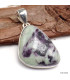 Pendentif asymétrique en Kammererite Bijoux en Kammererite BK44.3