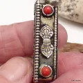 Pendentif tibétain Ghau Mantra de Chenrezi - Pendentifs tibétains bouddhistes