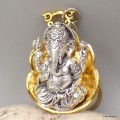 Porte-clé bouddhiste Ganesh Amulette tibétaine, porte-clé BNP16