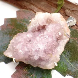 Pendentif Améthyste Rose de France brute (rare) - Pendentifs pierres naturelles