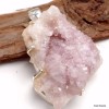 Pendentif Améthyste Rose de France brute (rare) Pendentifs pierres naturelles KC49