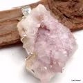 Pendentif Améthyste Rose de France brute (rare) - Pendentifs pierres naturelles