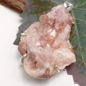 Pendentif en Améthyste Rose de France brute - Pendentifs pierres naturelles