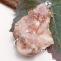 Pendentif en Améthyste Rose de France brute Pendentifs pierres naturelles KC49.1