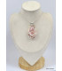 Pendentif en Améthyste Rose de France brute Pendentifs pierres naturelles KC49.1